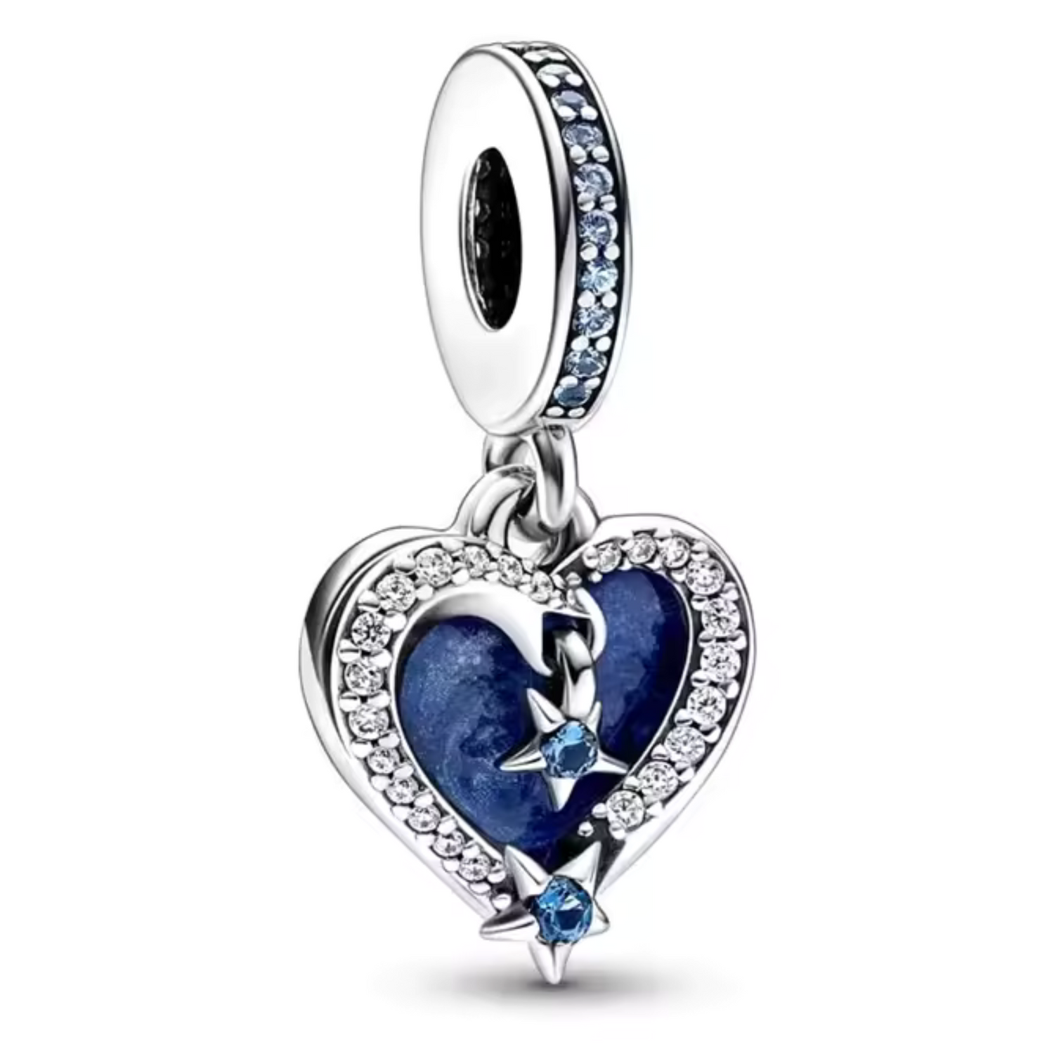 Charm Cœur Étoilé – Symbole d’Amour et de Rêve