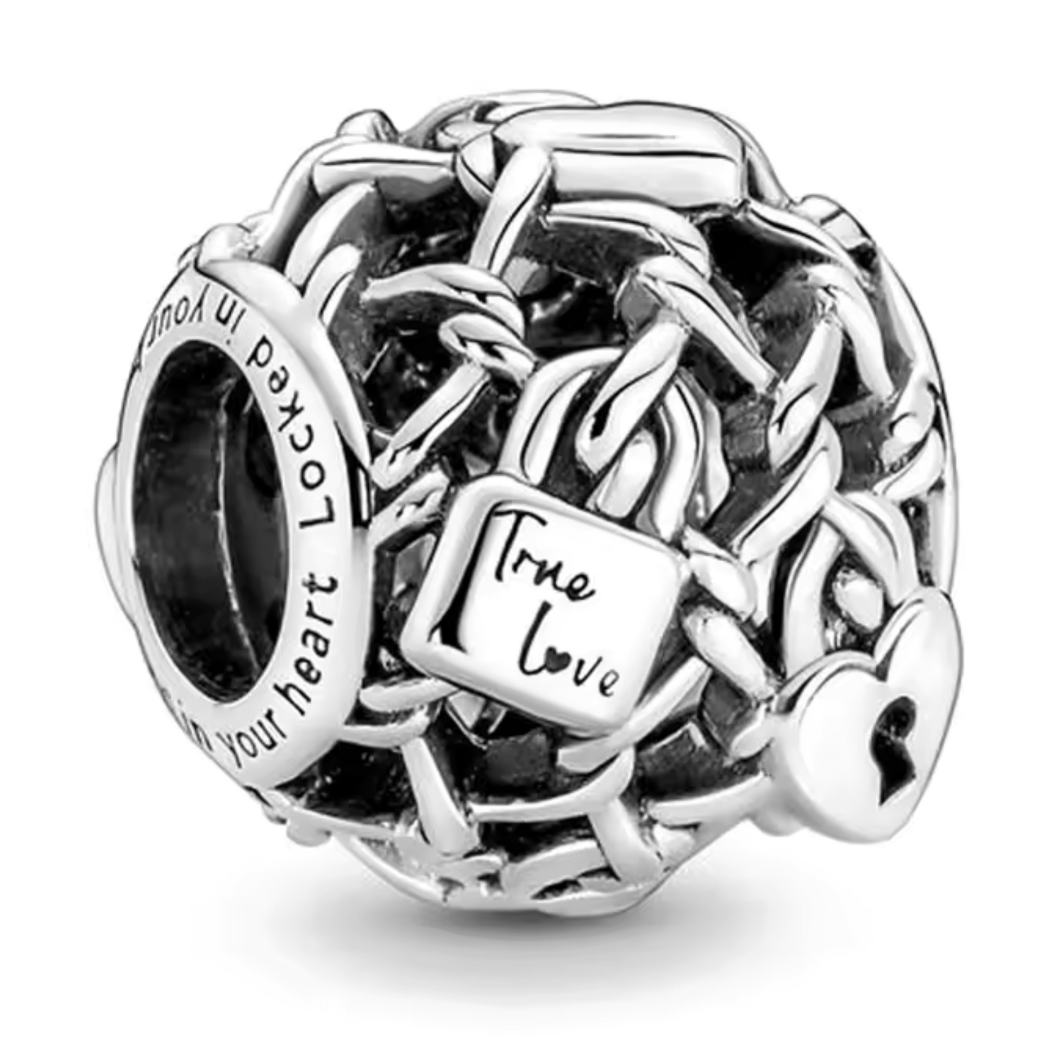Charm Chaînes et Cadenas – Symbole de Sécurité et de Mystère