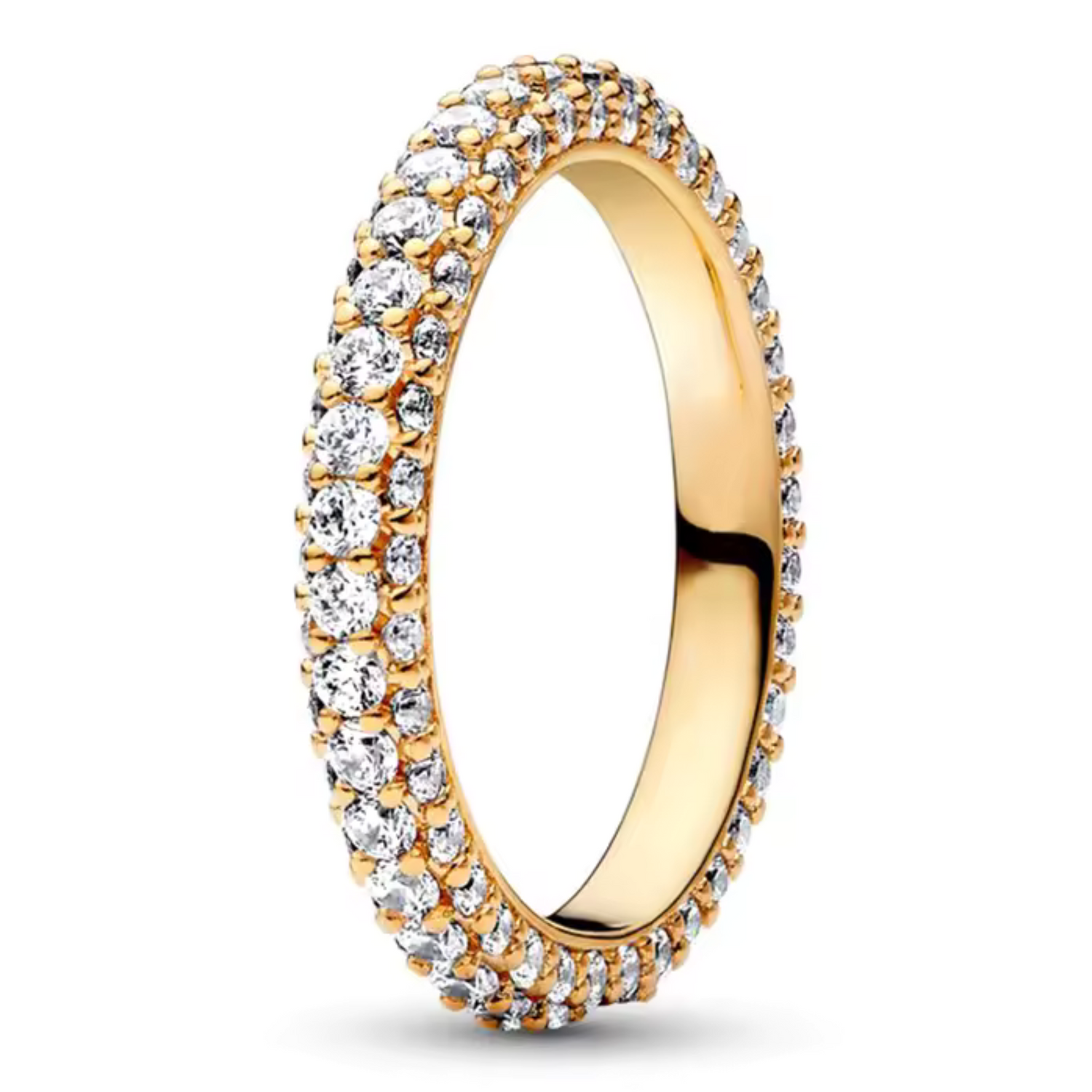 Bague Dorée avec Strass – Brillance Élégante et Raffinement
