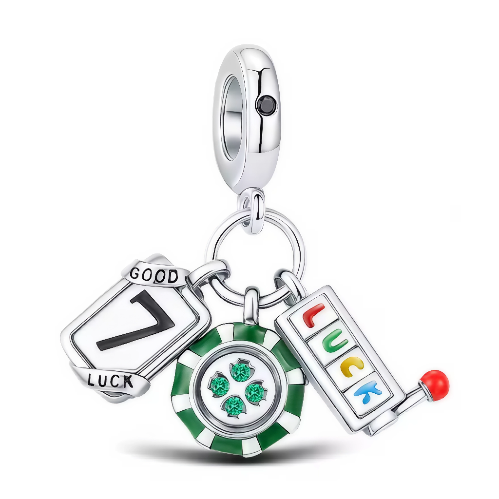 Charm Pendentif – Porte‑bonheur Casino