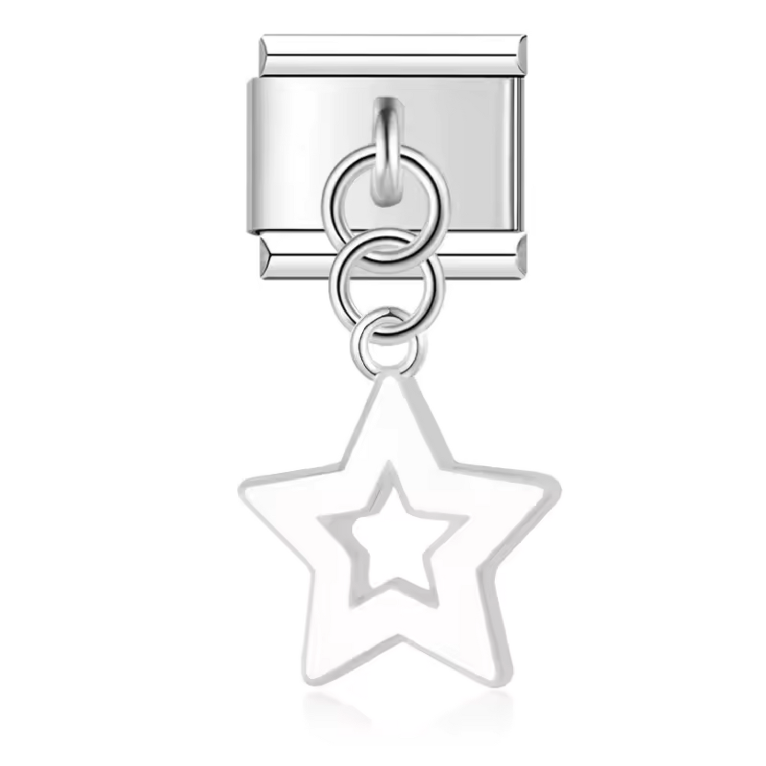 Charm Italien – Pendentif Étoile en 5 Coloris