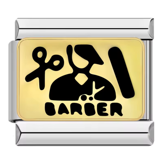 Charm Italien Argenté – Barber