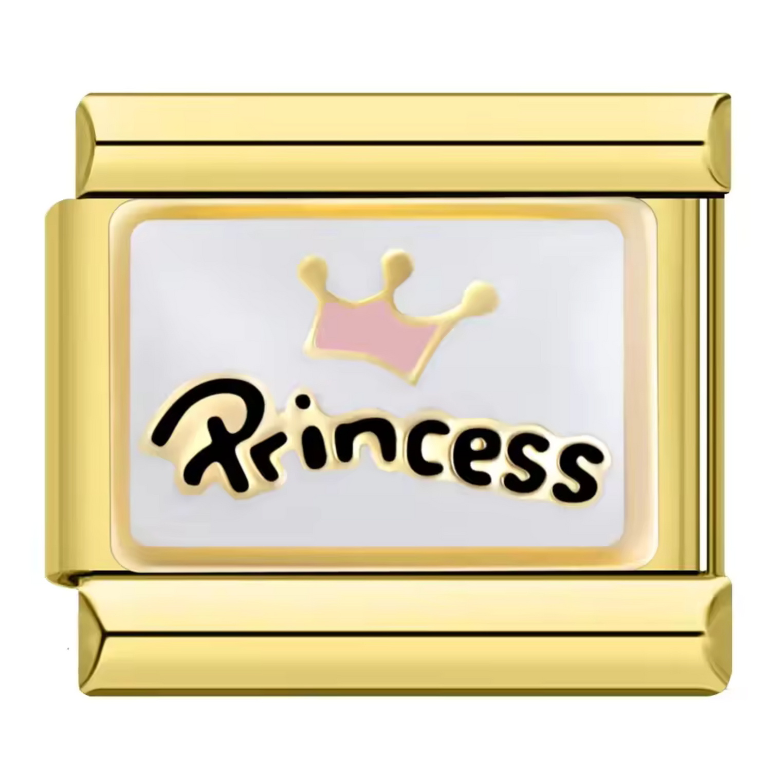 Charm Italien couleur Doré ou Argenté – Princess