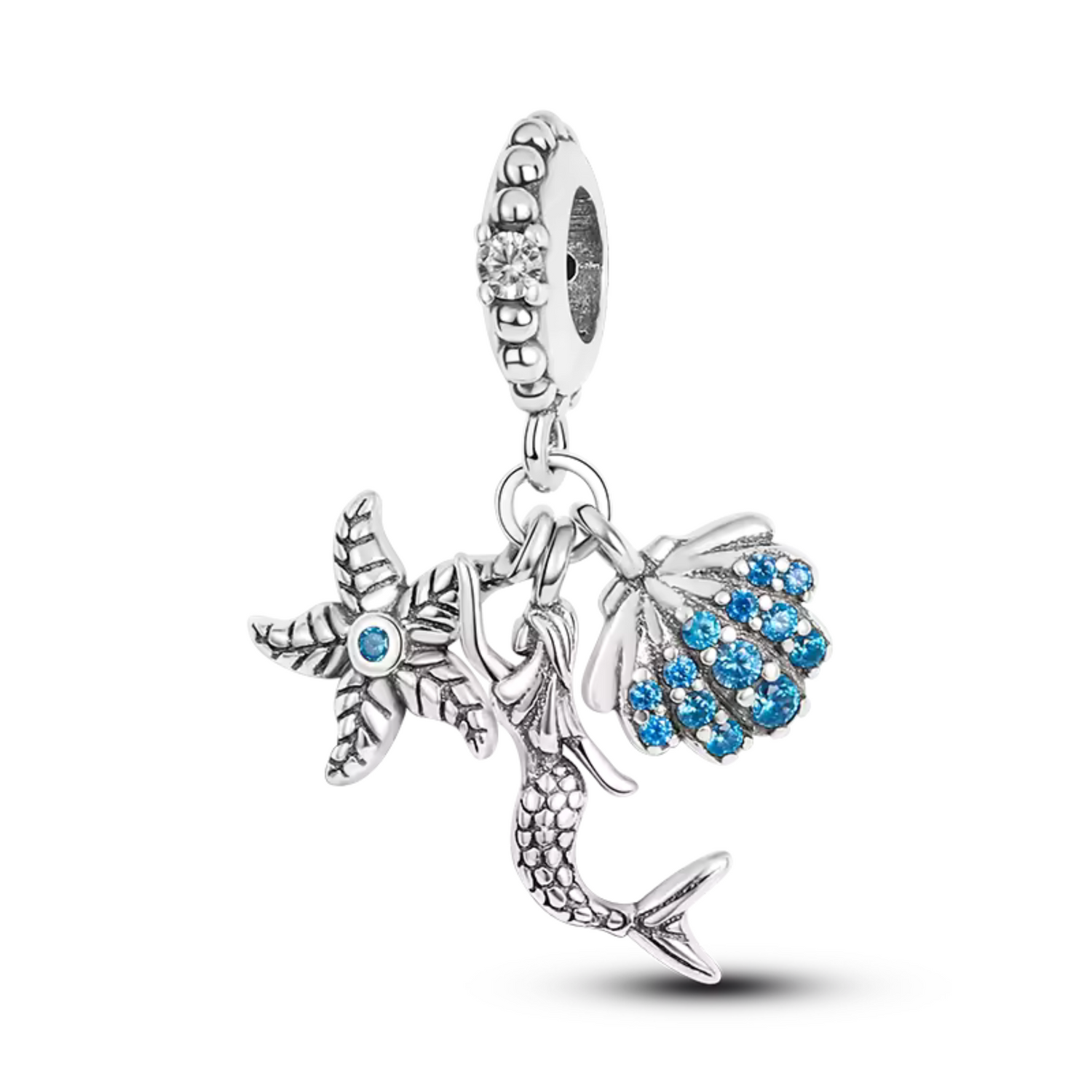 Charm Étoile des Mers – Étoile, Sirène et Coquillage