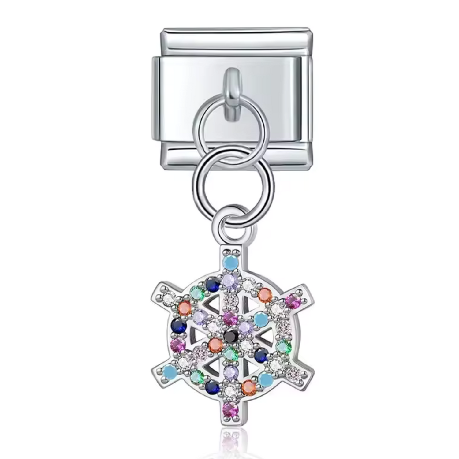 Charm Italien Pendentif Argenté ou Or – Gouvernail