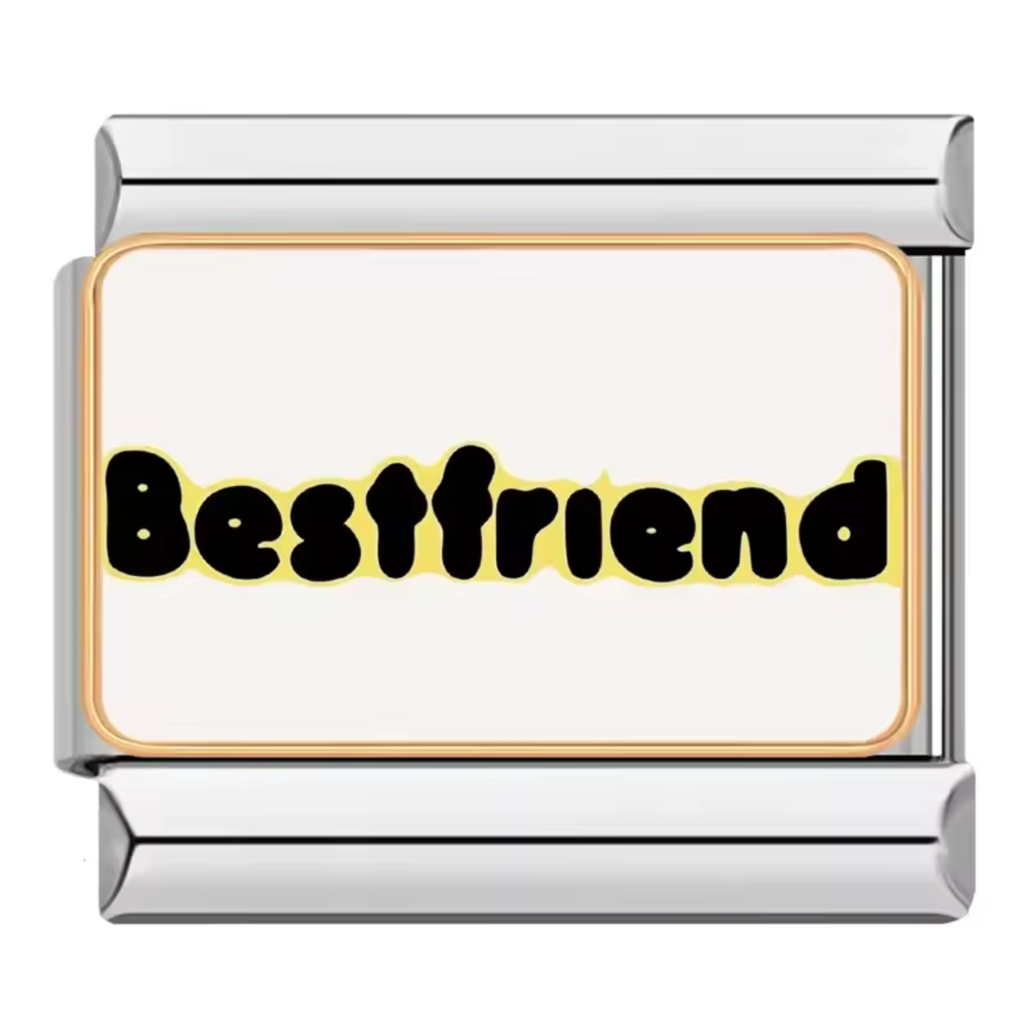 Charm Italien Argenté – “Bestfriend”