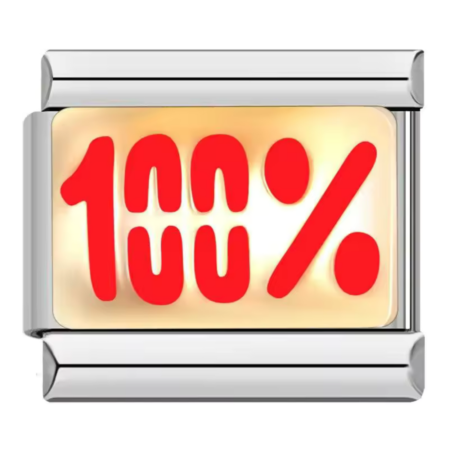 Charm Italien Argenté – “100%”