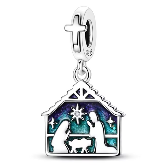 Charm Crèche de Noël – Esprit de Nativité