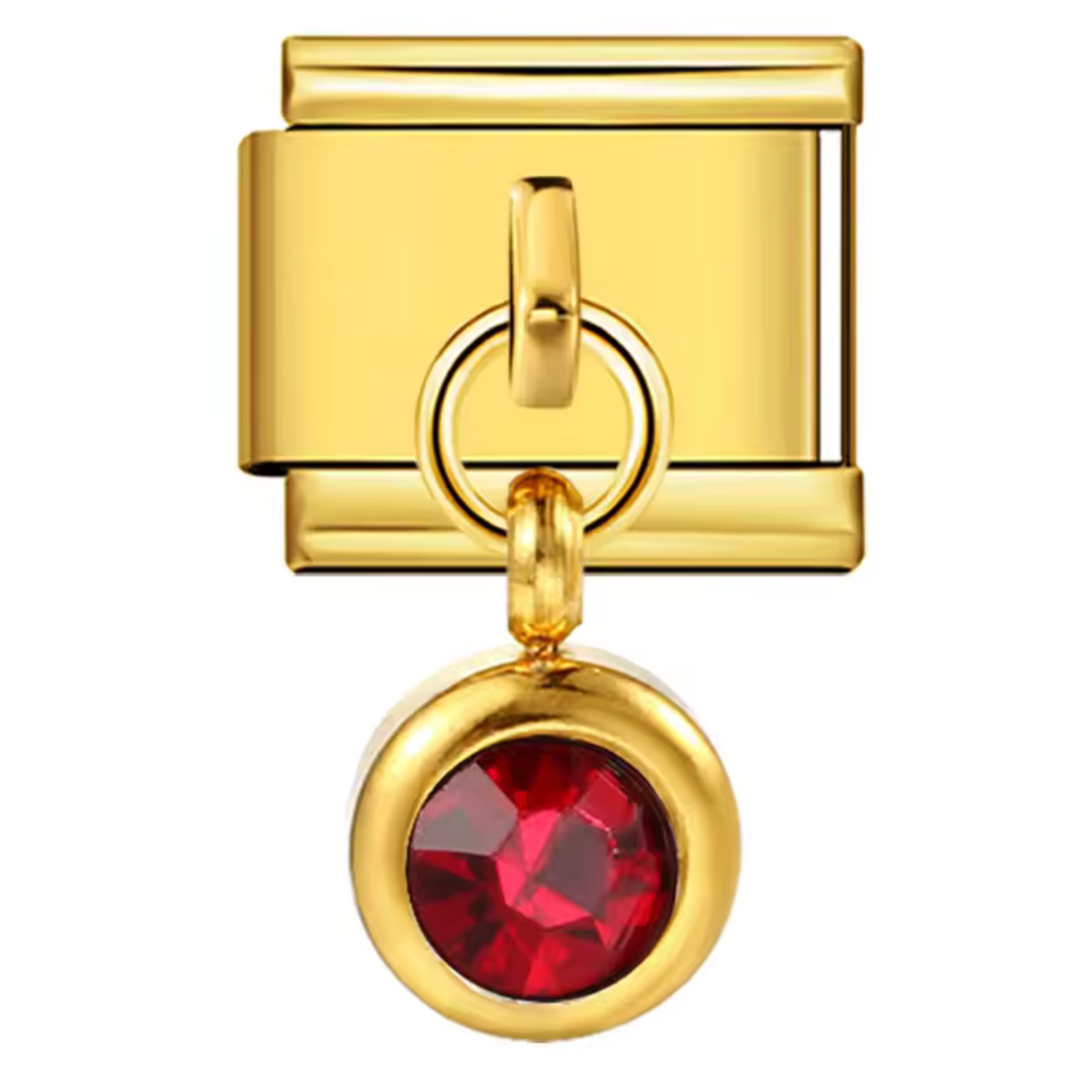 Charm Italien Couleur Doré – Pierre de Naissance