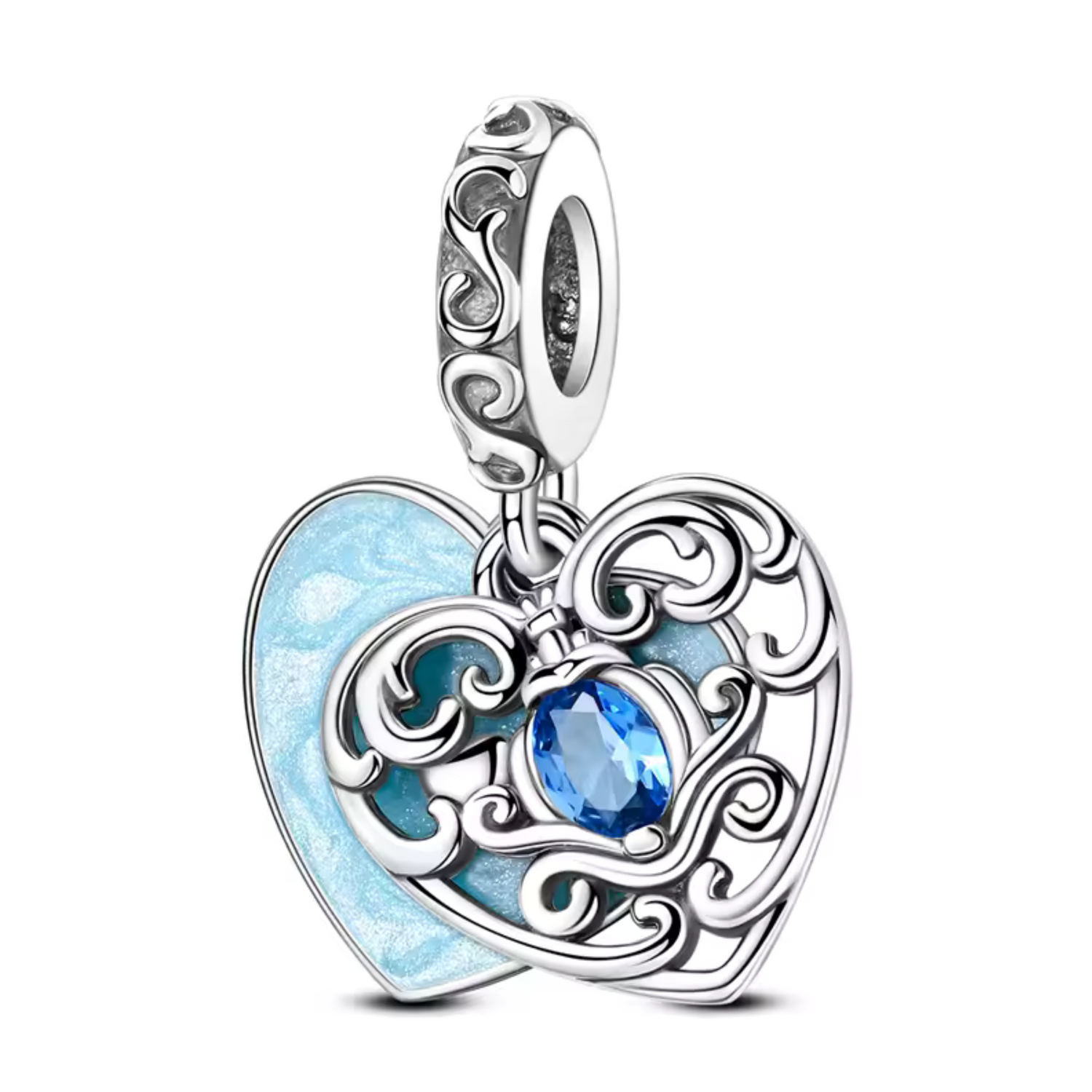 Charm Cœur Carrosse – Hommage au Conte de Cendrillon