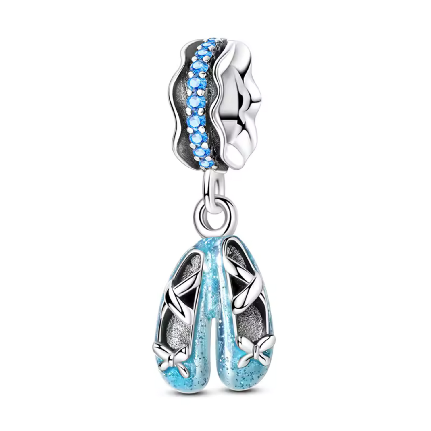 Charm Chaussons de Ballet – Douceur en Bleu Ciel