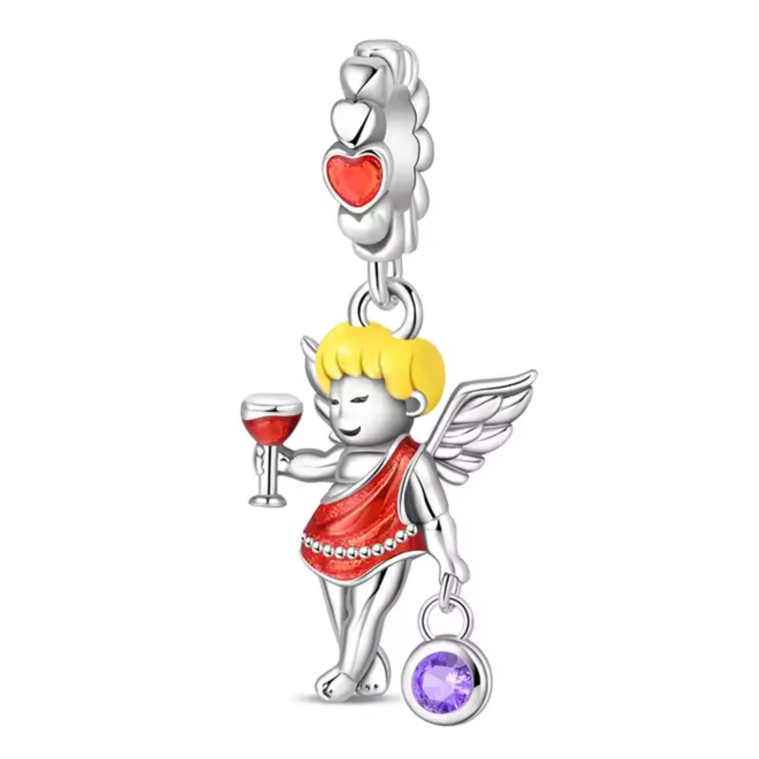 Charm Ange Festif – Toge et Verre de Vin