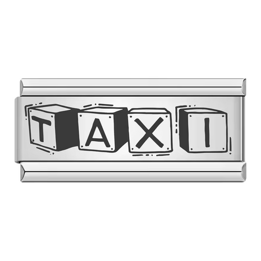 Charm Italien Argenté – Taxi