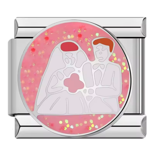Charm Italien – Couple de Mariés
