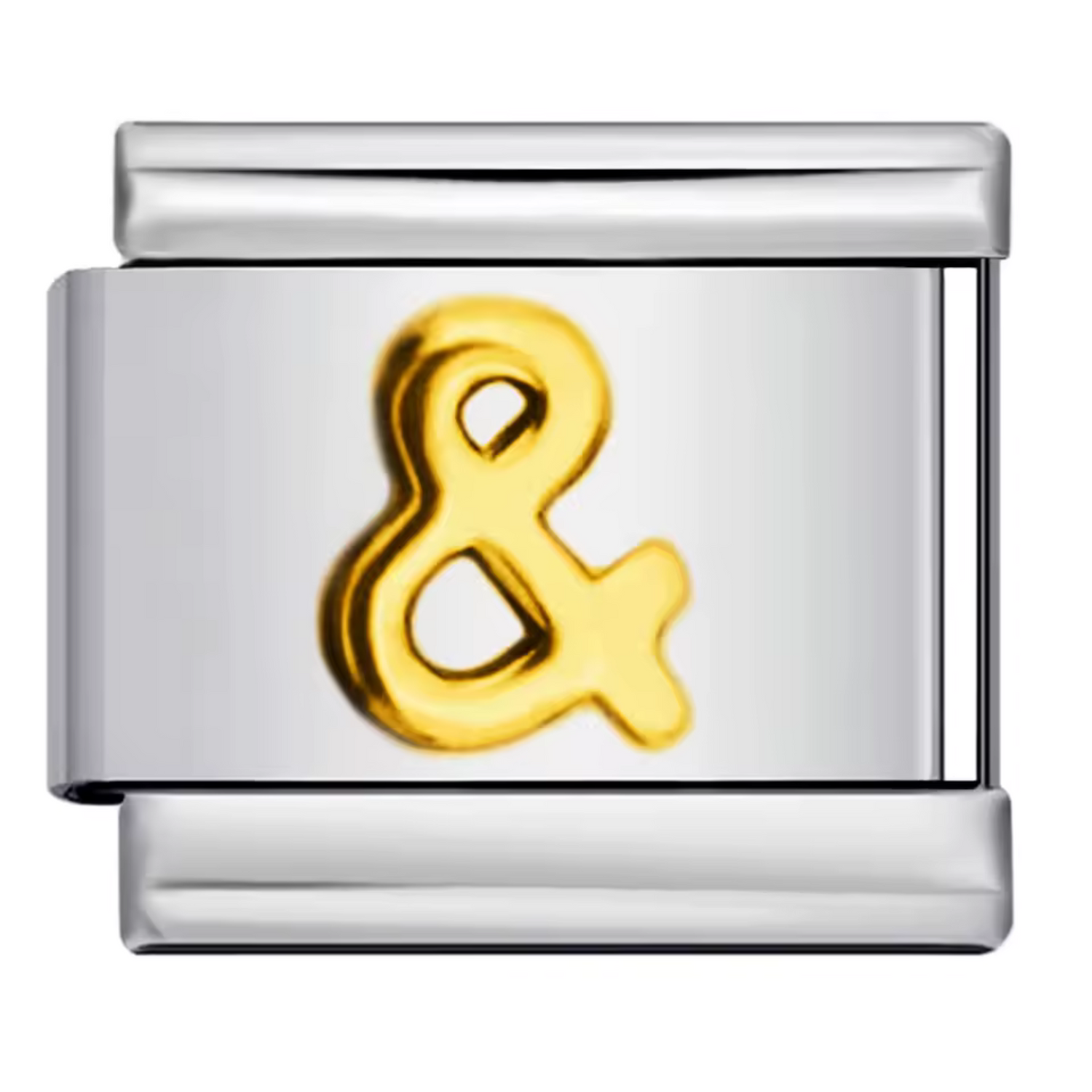 Charm Italien – Symbole “&” Argenté