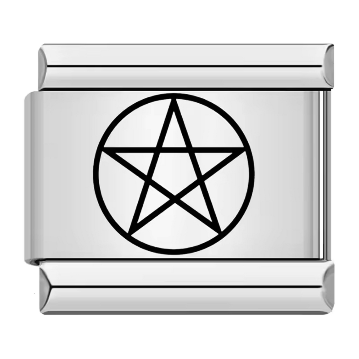 Charm Italien – Pentacle Argenté