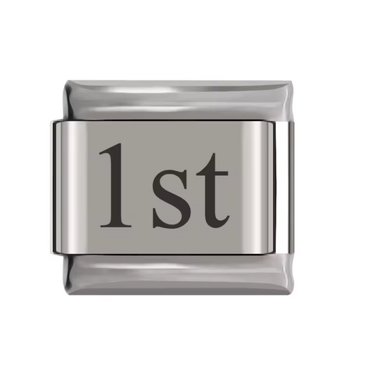 Charm Italien – Numéro Argenté (1st au 31st)