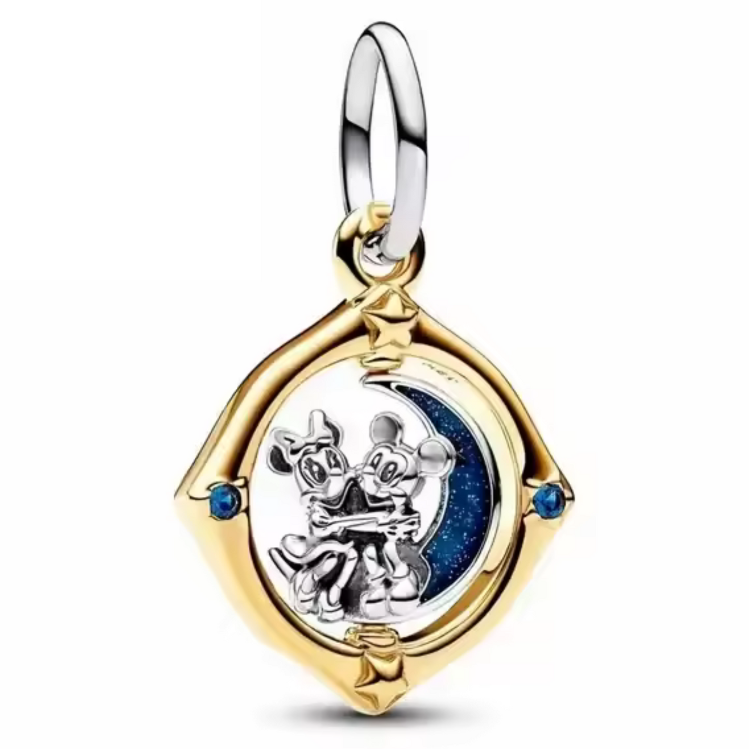 Charm Mickey et Minnie sur la Lune