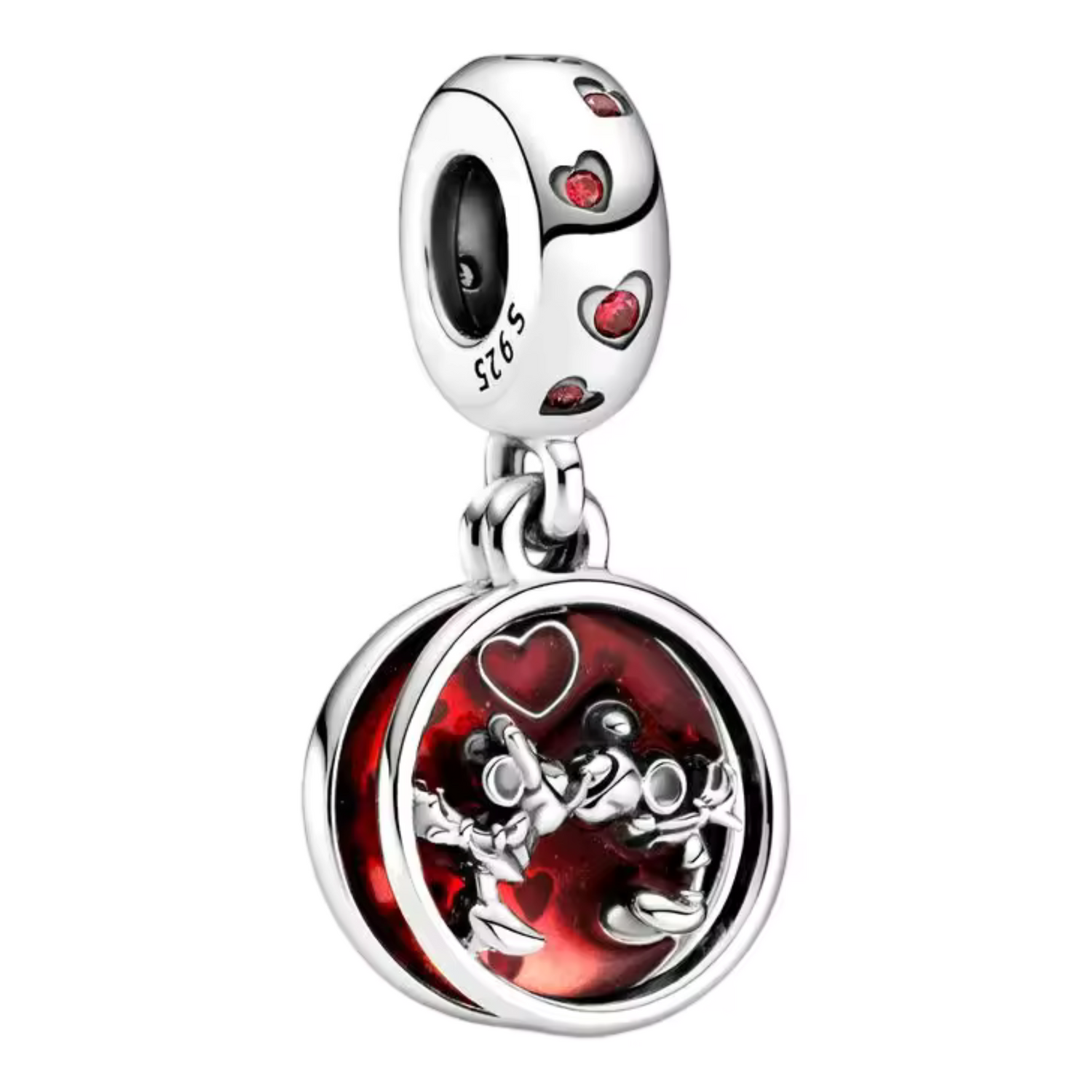 Charm Pendentif - Mickey et Minnie Amour et Baisers | Disney