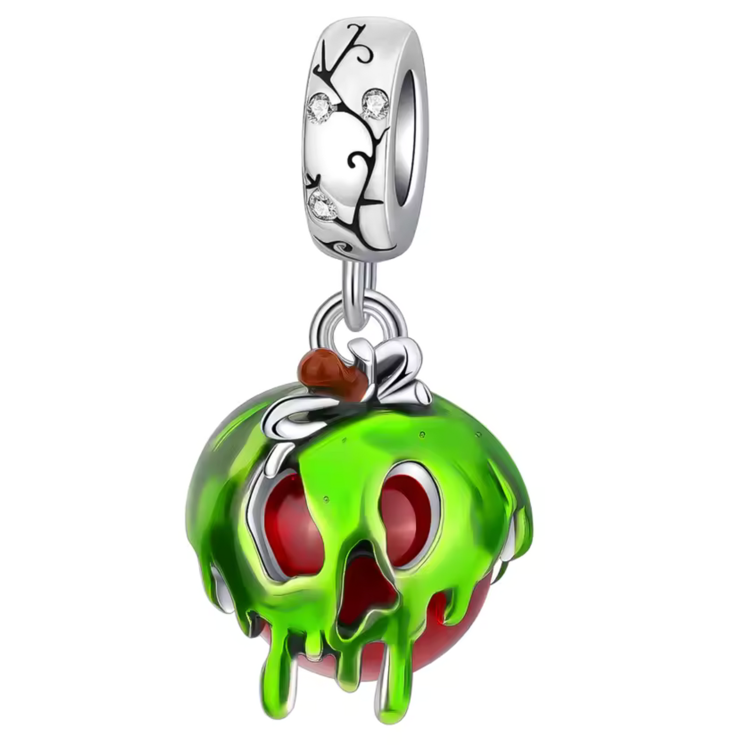 Charm pendentif - Pomme Empoisonnée | Blanche-Neige