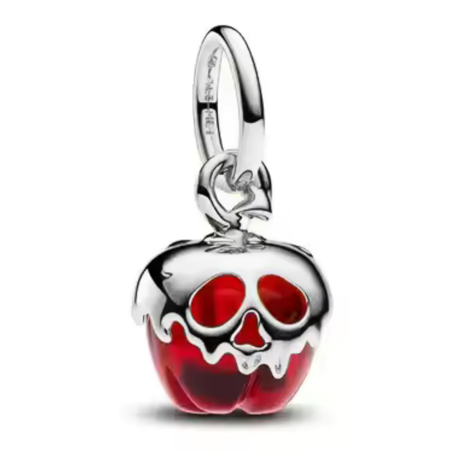 Charm Pomme Empoisonnée – Le Symbole de la Magie Noire (Argent)