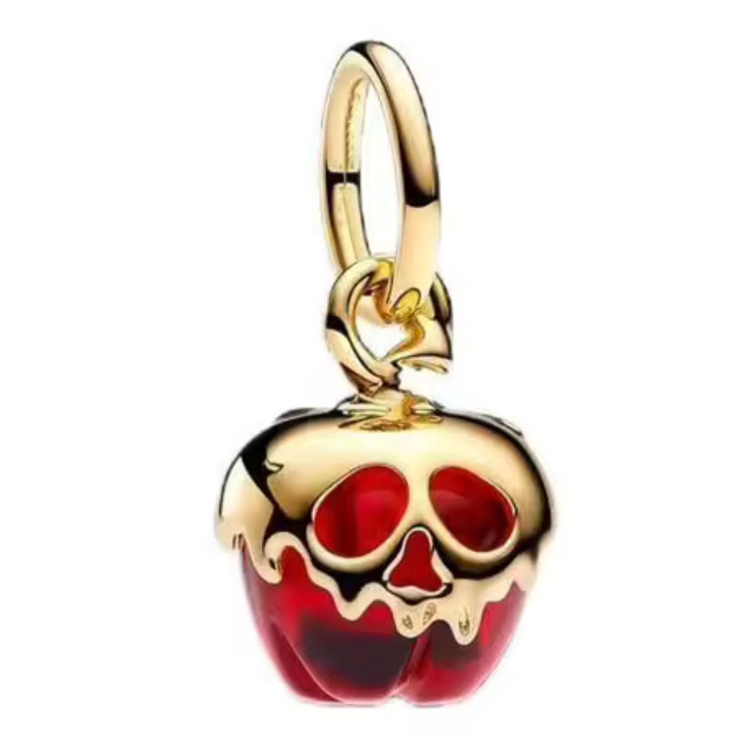 Charm Pomme Empoisonnée – Le Symbole de la Magie Noire (Or)