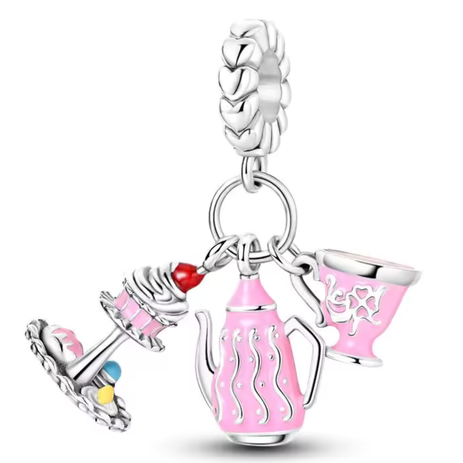 Charm Théière avec Petits Gâteaux
