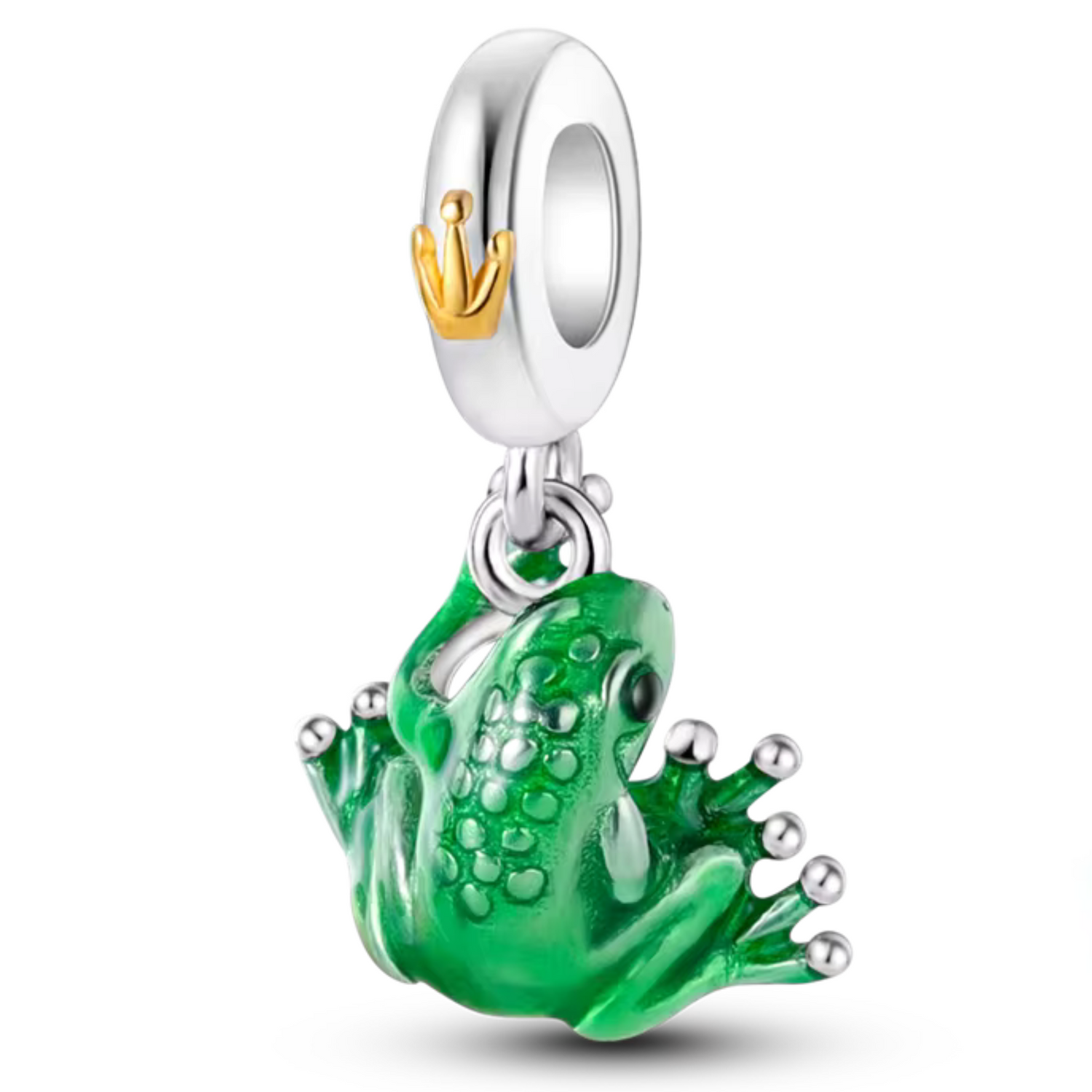 Charm Grenouille – Symbole de Chance et de Joie