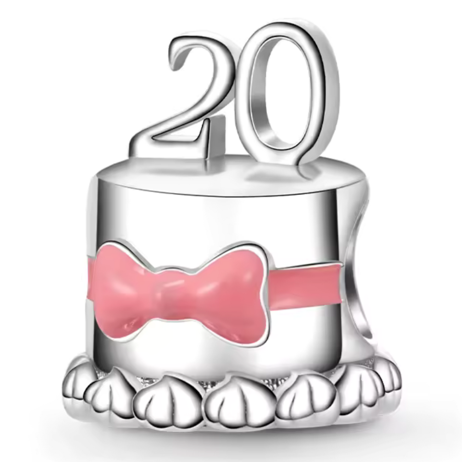 Charm Gâteau d'Anniversaire 20 Ans – Célébration et Douceur