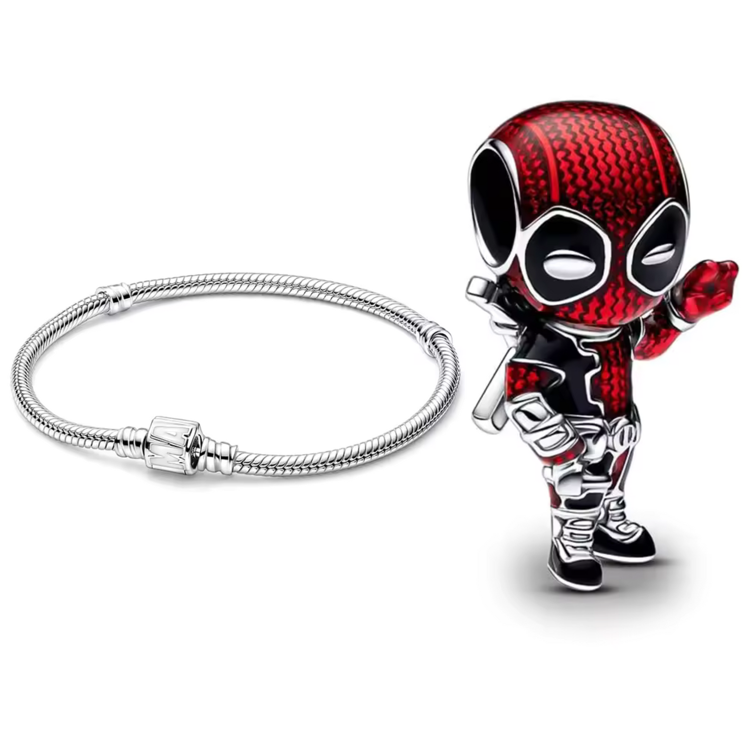 Offre Spéciale - Bracelet Marvel et Charm Deadpool