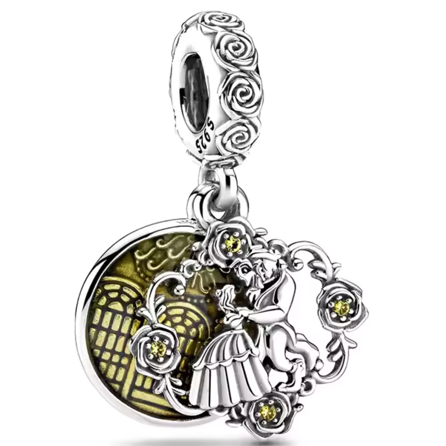 Charm Pendentif - Belle et la Bête en Train de Danser | Disney