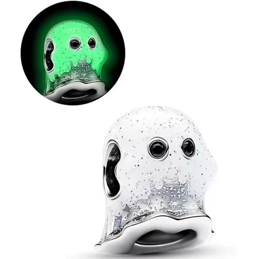 Charm - Boo fantôme Phosphorescent "Glow in the Dark"