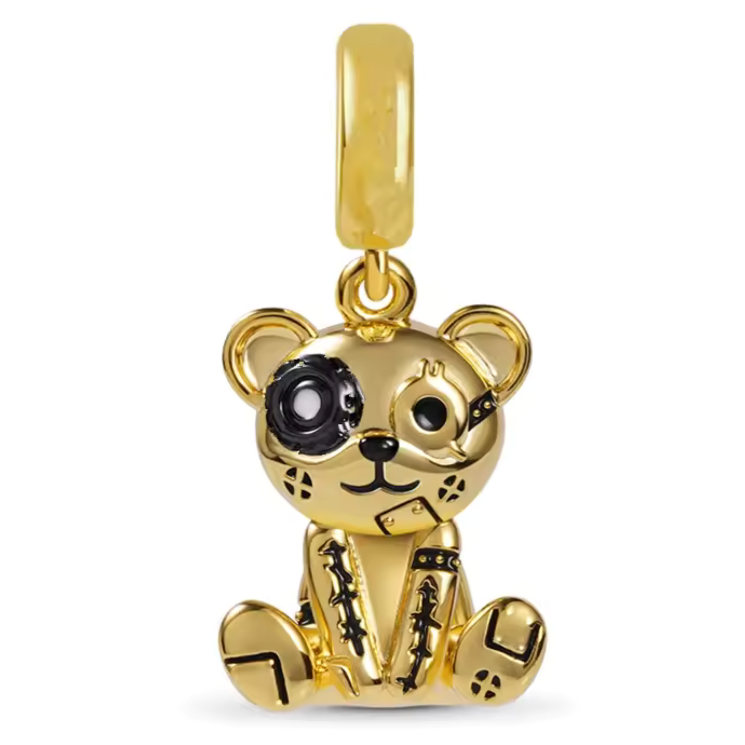 Charm Nounours Doré