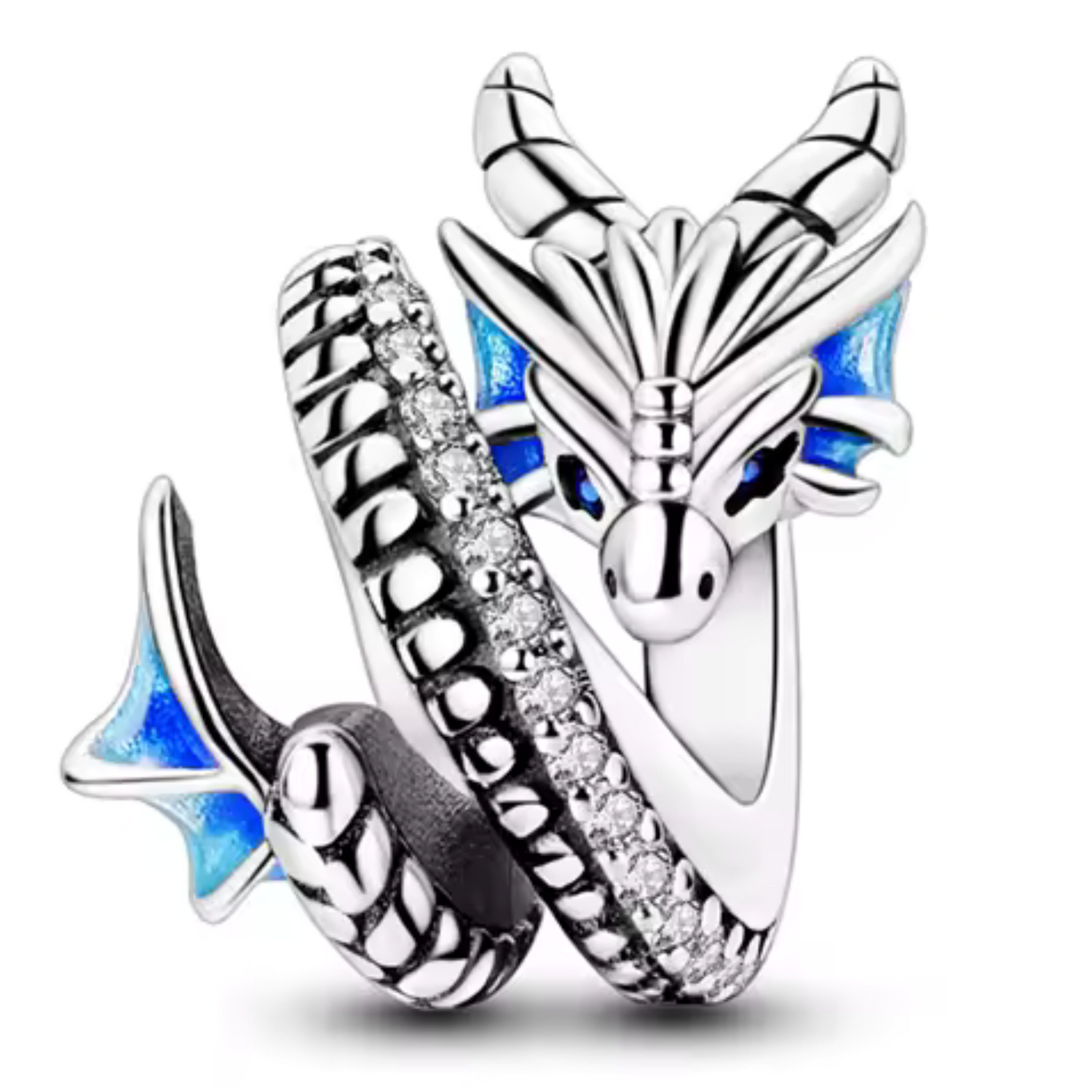 Charm Dragon Enroulé – Force et Mystère