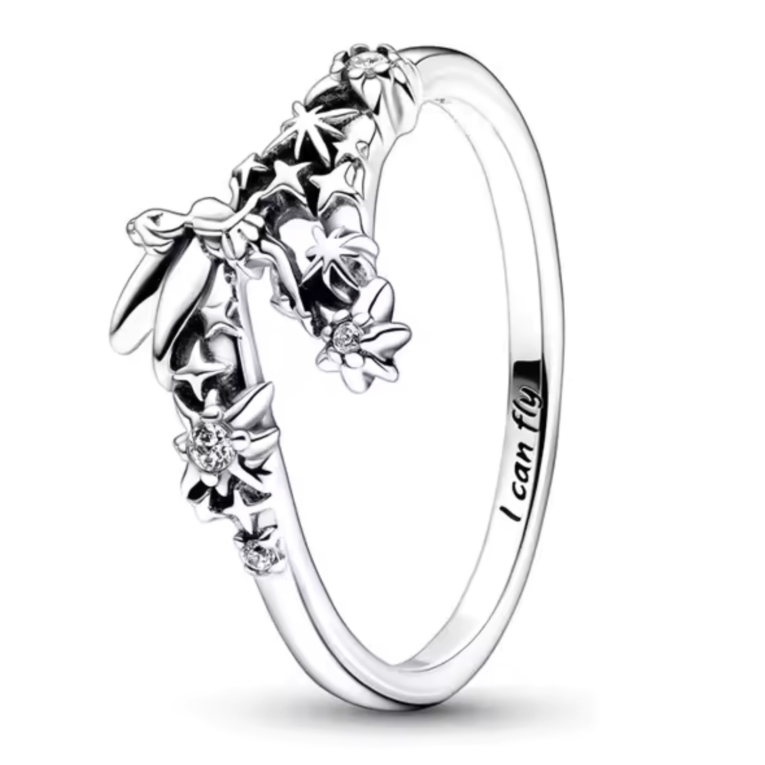 Bague Argentée Fée Clochette – Magie et Esprit Libre
