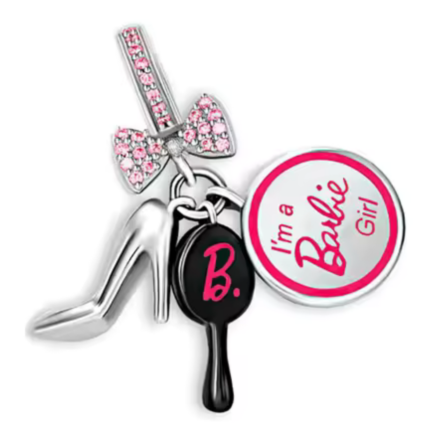 Charm Talon avec Miroir et "I’m Barbie Girl"
