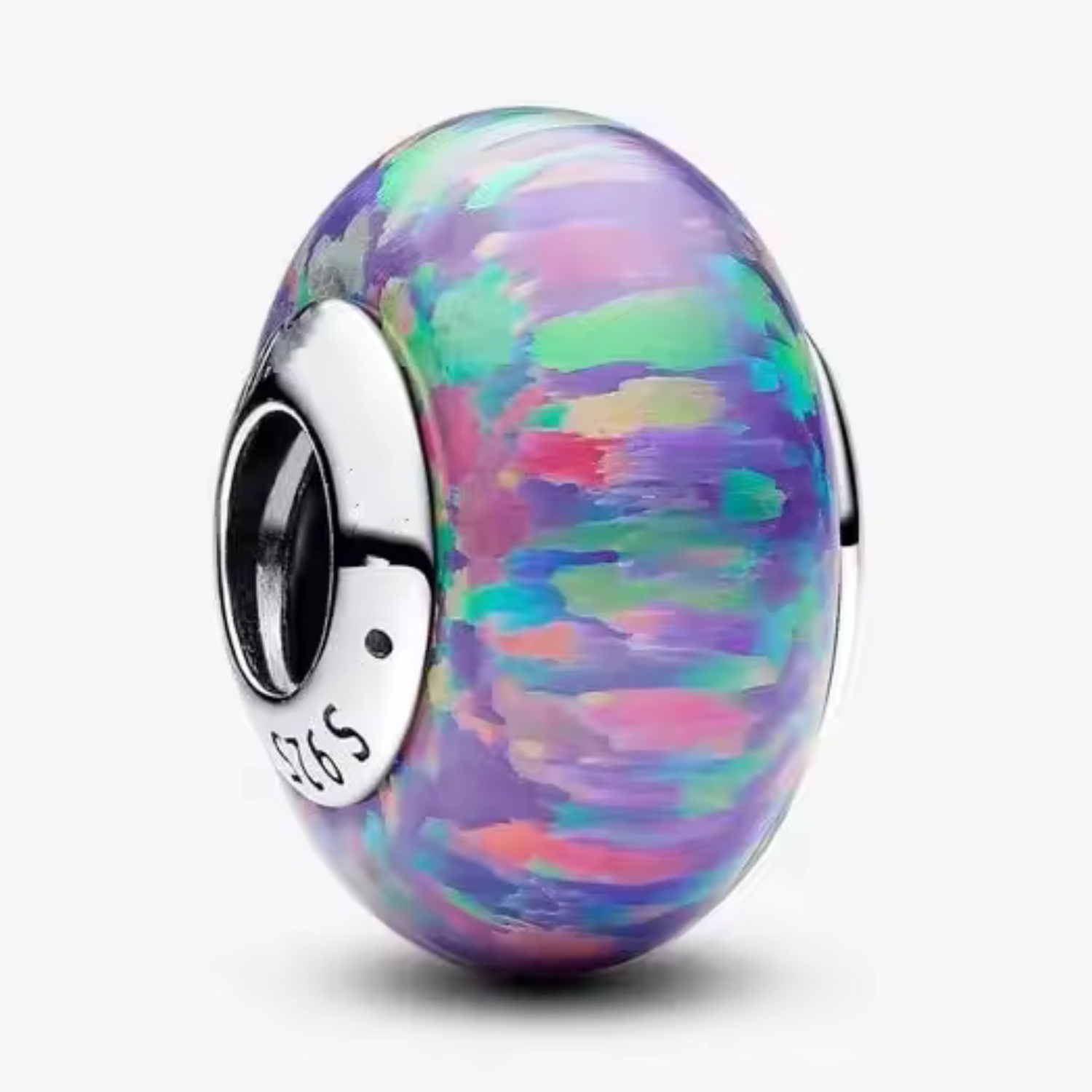 Charm - Verre de Murano Robe Bleu Violet