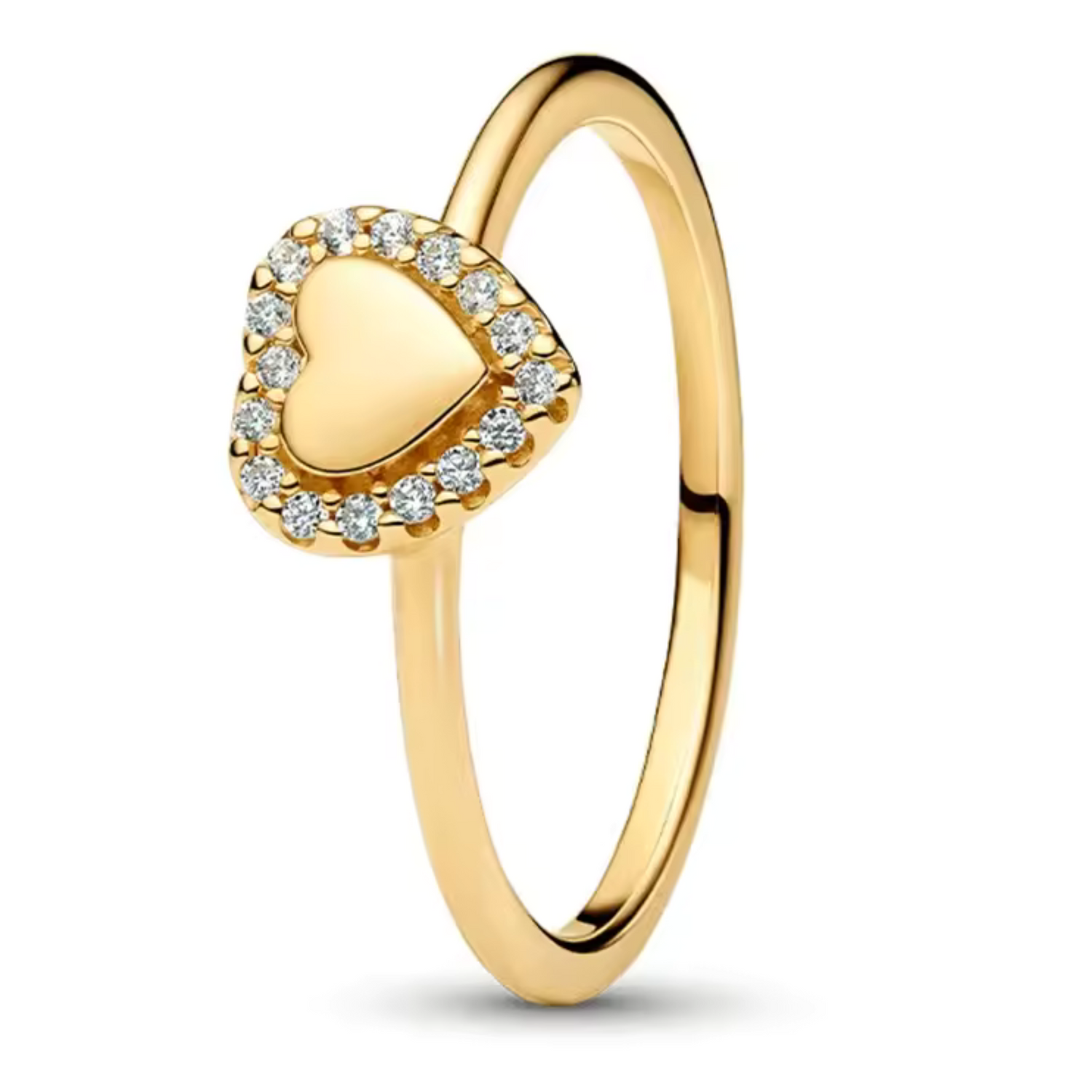 Bague Cœur Élégant – Argenté ou Or