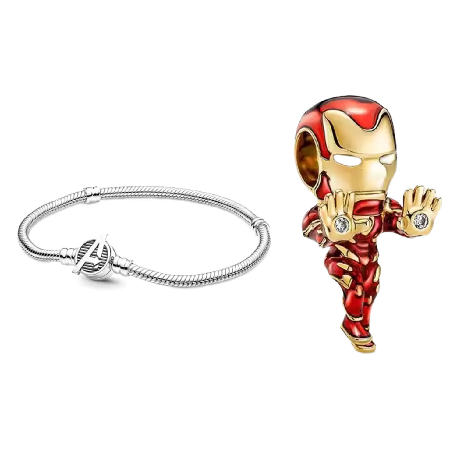 Offre Spéciale - Bracelet Avengers + Charm Iron Man Offert