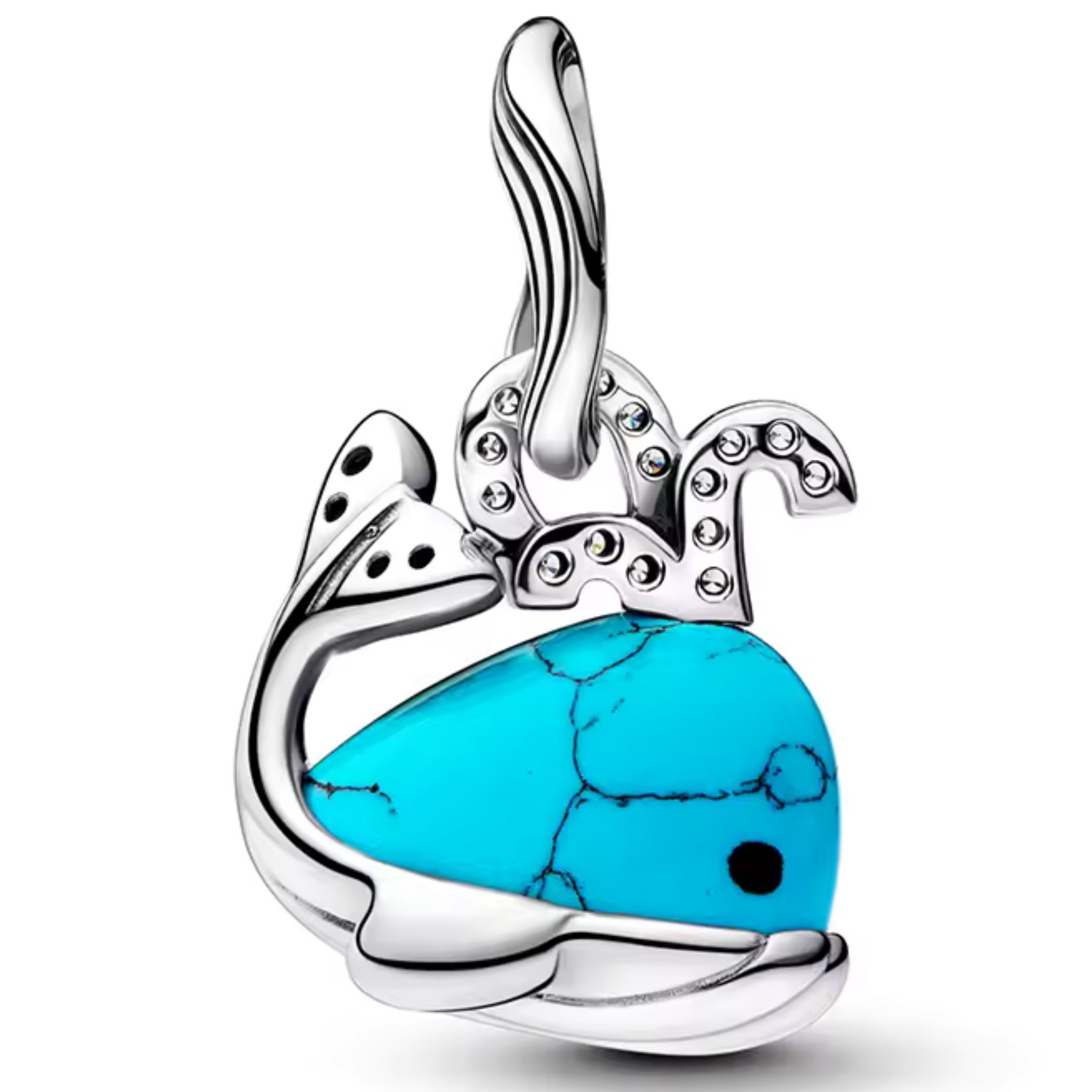 Charm Pendentif Baleine – Grâce et Liberté Océane