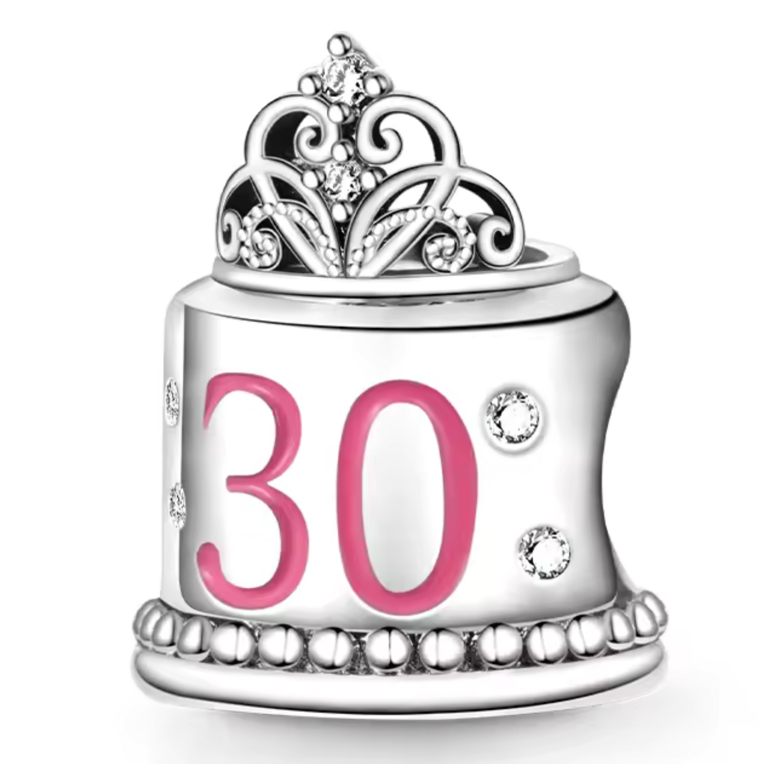 Charm Gâteau d'Anniversaire 30 Ans – Célébration et Élégance