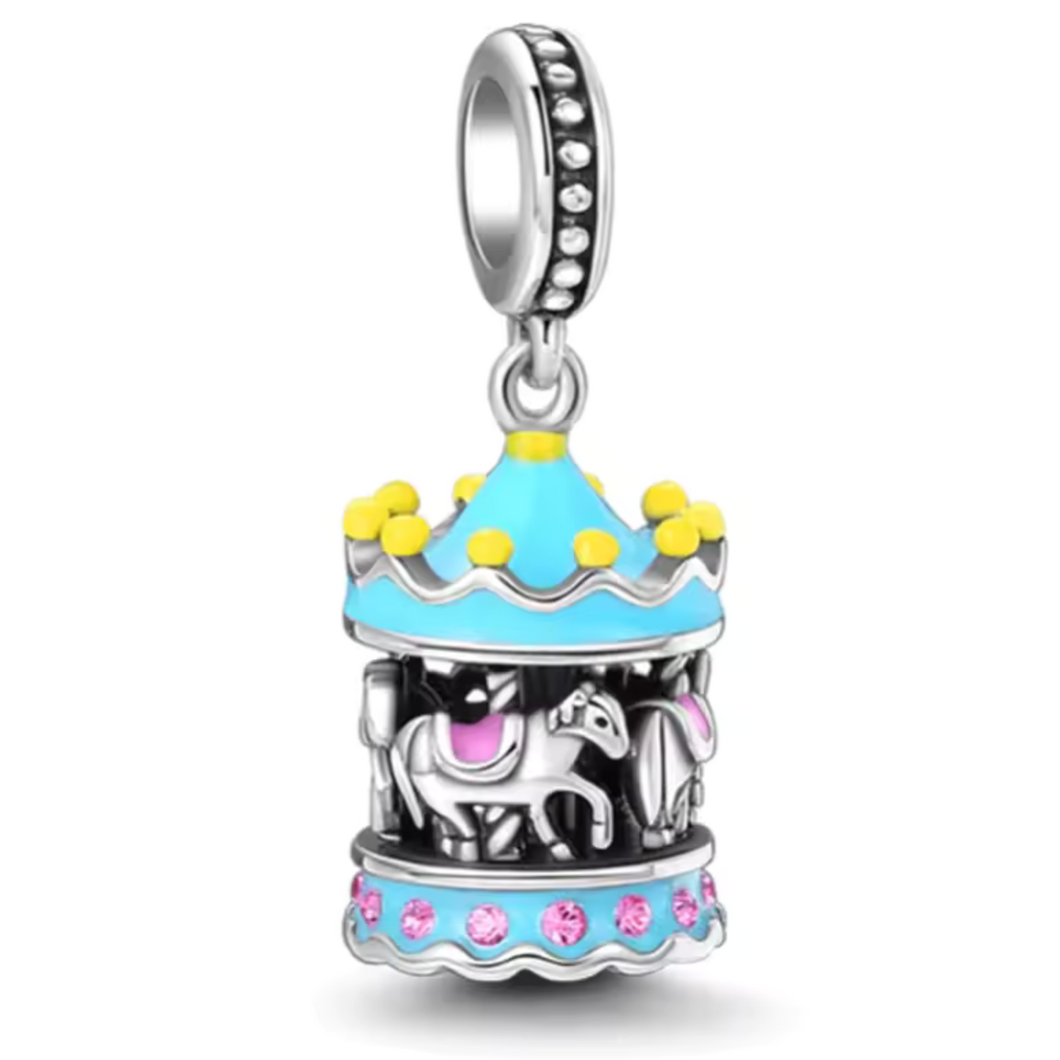 Charm Carrousel Bleu