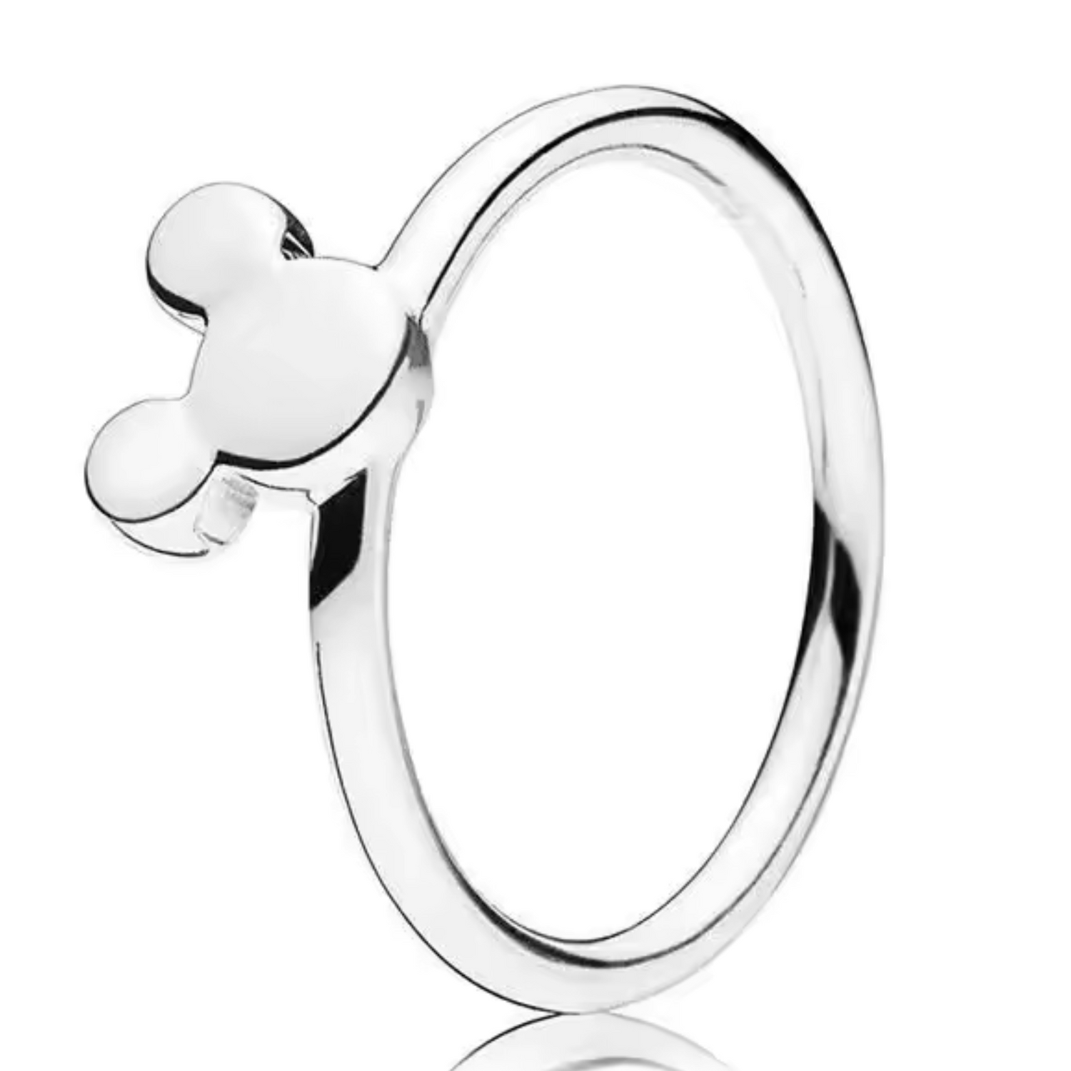 Bague Argentée Symbole de Mickey – Magie et Intemporalité Disney