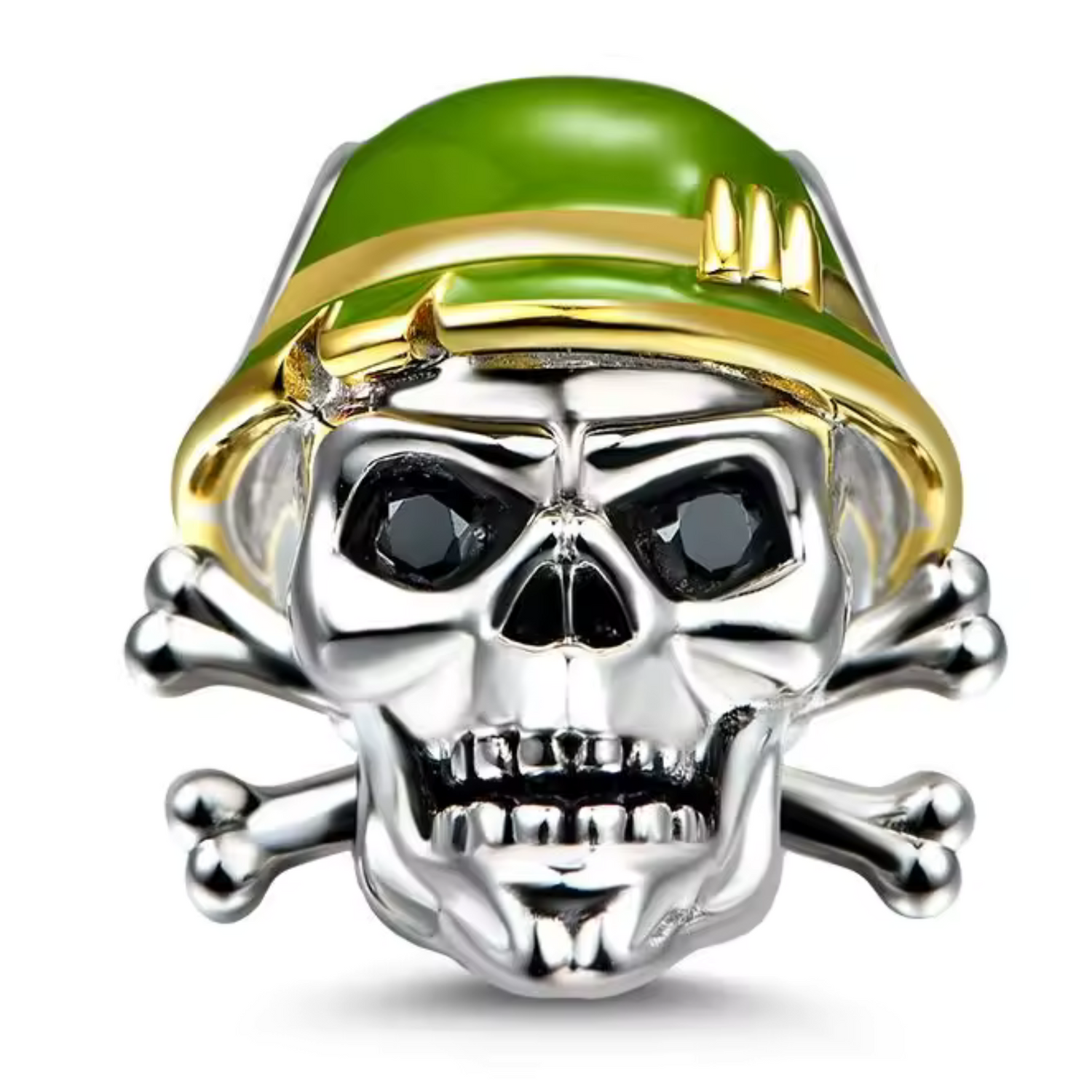 Charm Crâne avec un Casque de Soldat