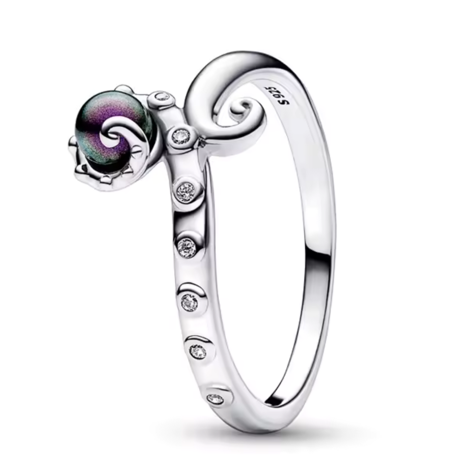 Bague Argentée Ursula – Pouvoir et Mystère des Profondeurs