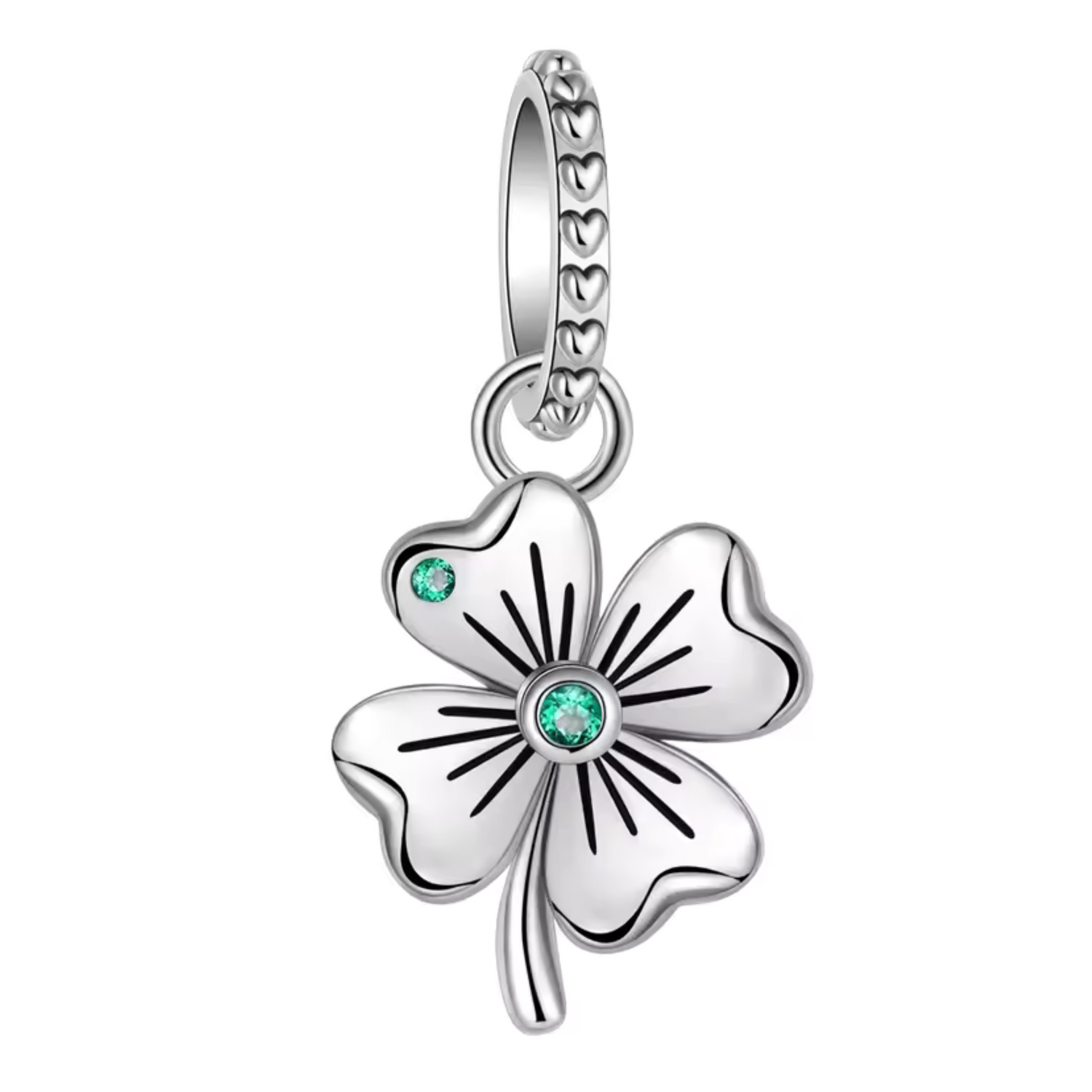 Charm Pendentif Trèfle – Porte-Bonheur et Élégance