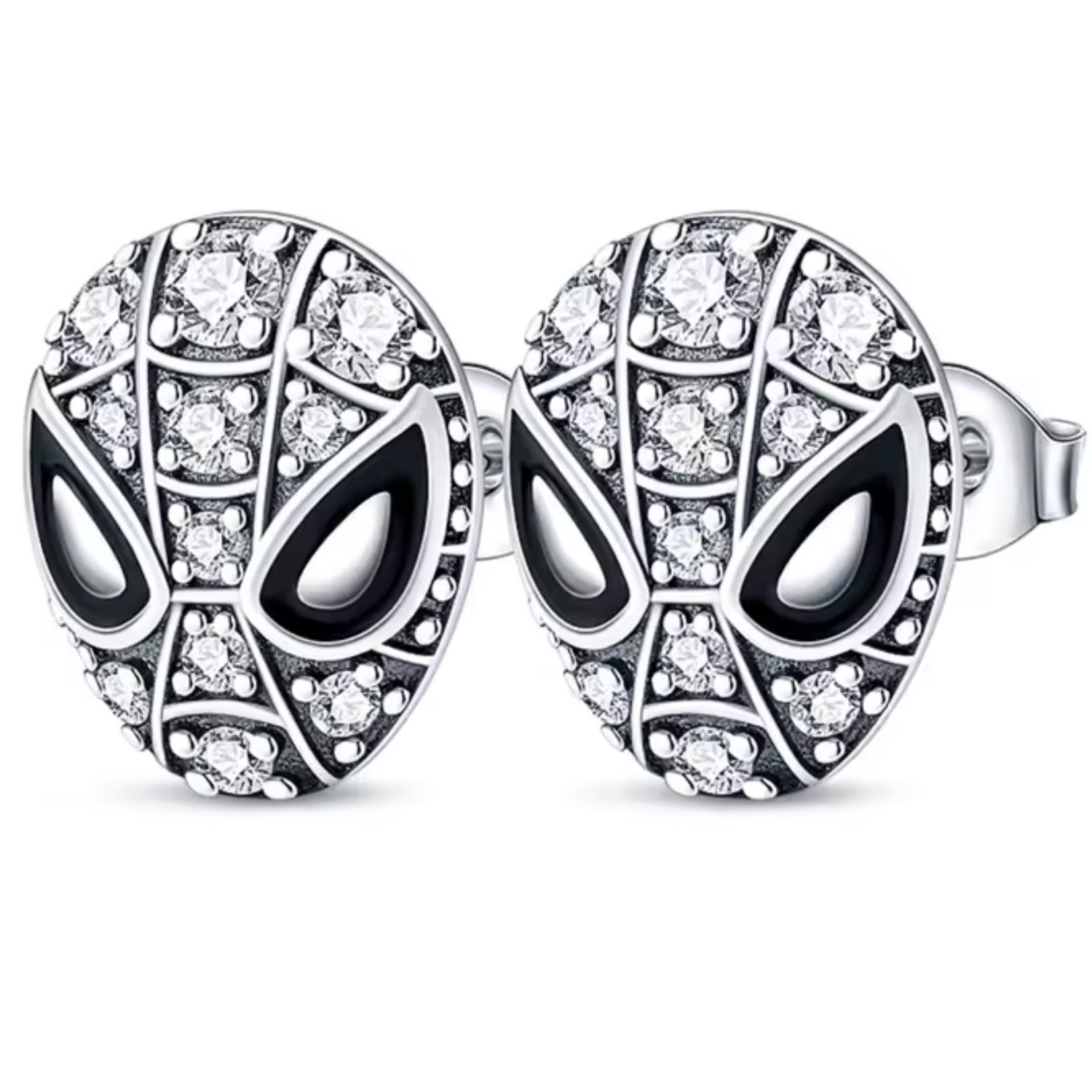 Boucles d’Oreilles Spider-Man Argentées | Marvel
