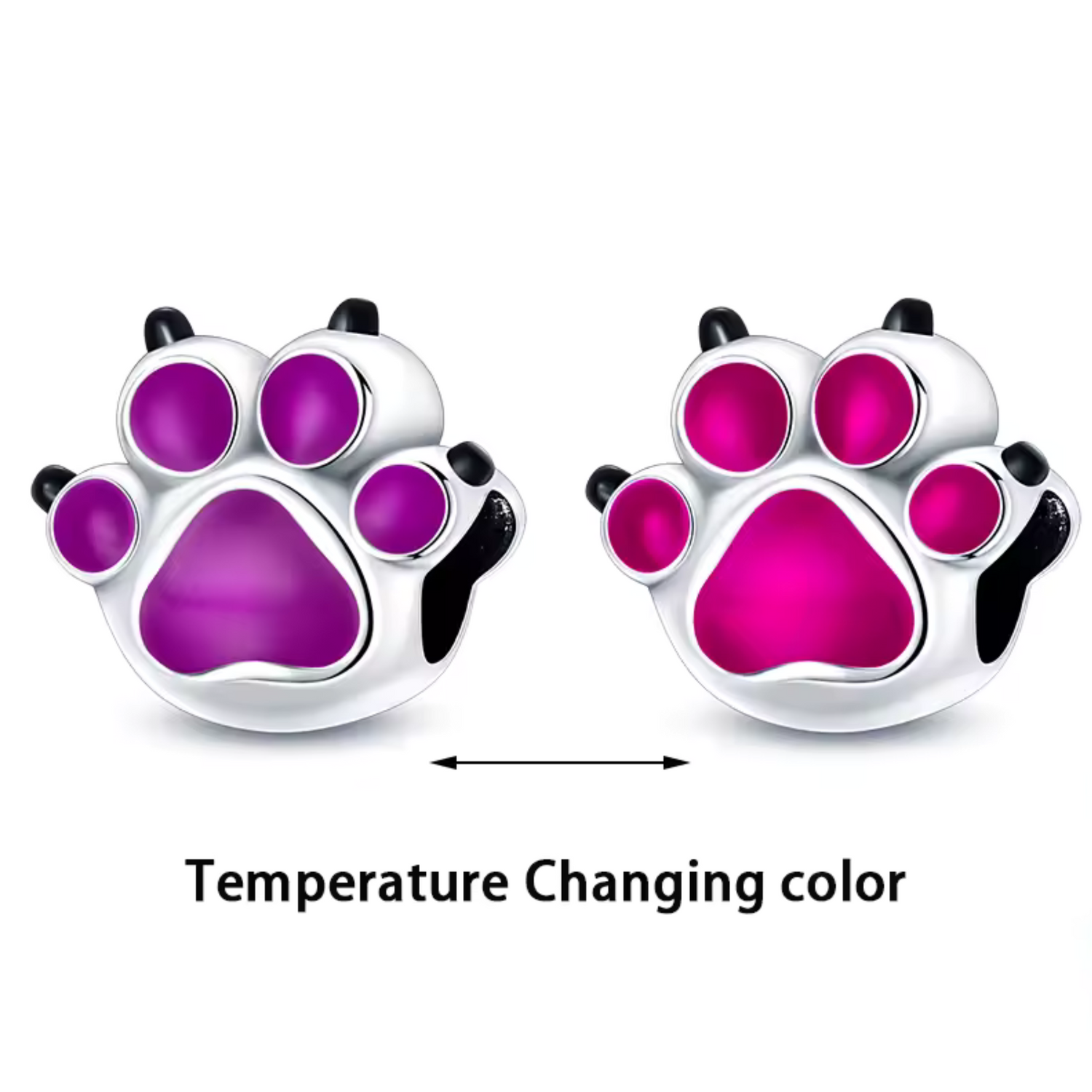 Charm Patte d’Animal – "Glow with Heat"