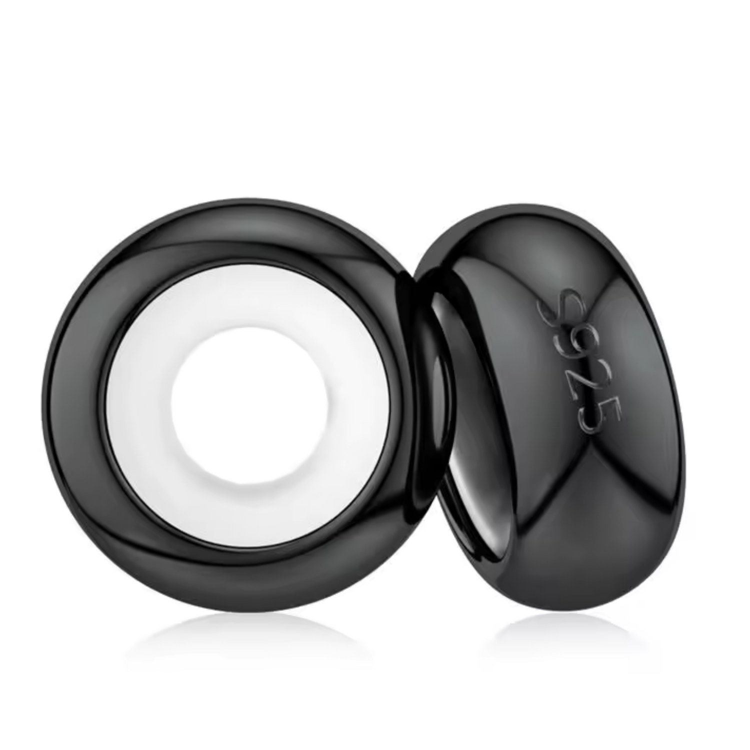 Charm Espaceur Noir – Élégance et Modernité