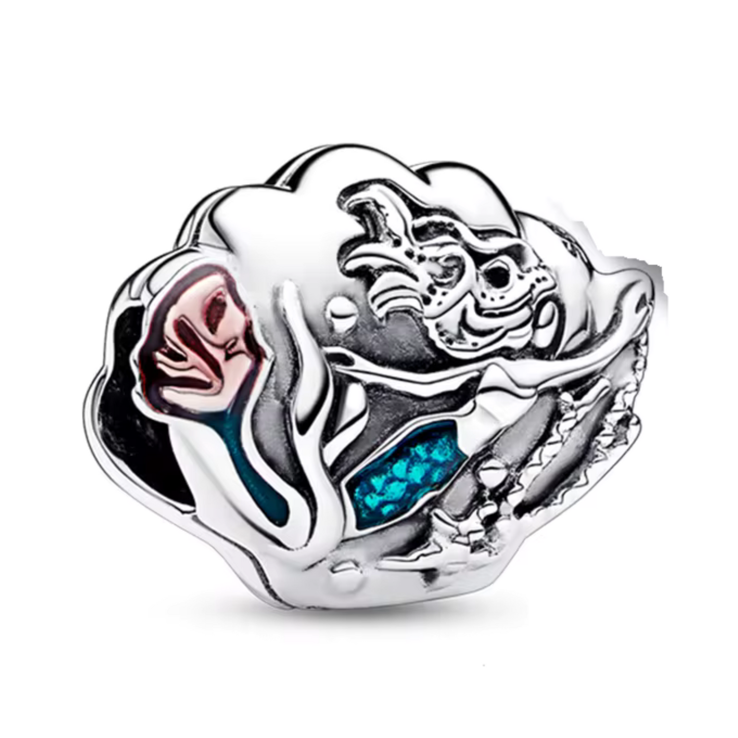 Charm Coquillage et Sirène – Inspiration Ariel